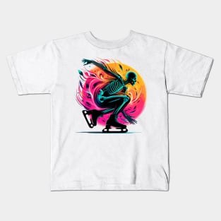 Ice Skating Kids T-Shirt